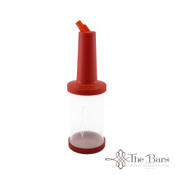 Juices and Topping Container 1 Lt Red
