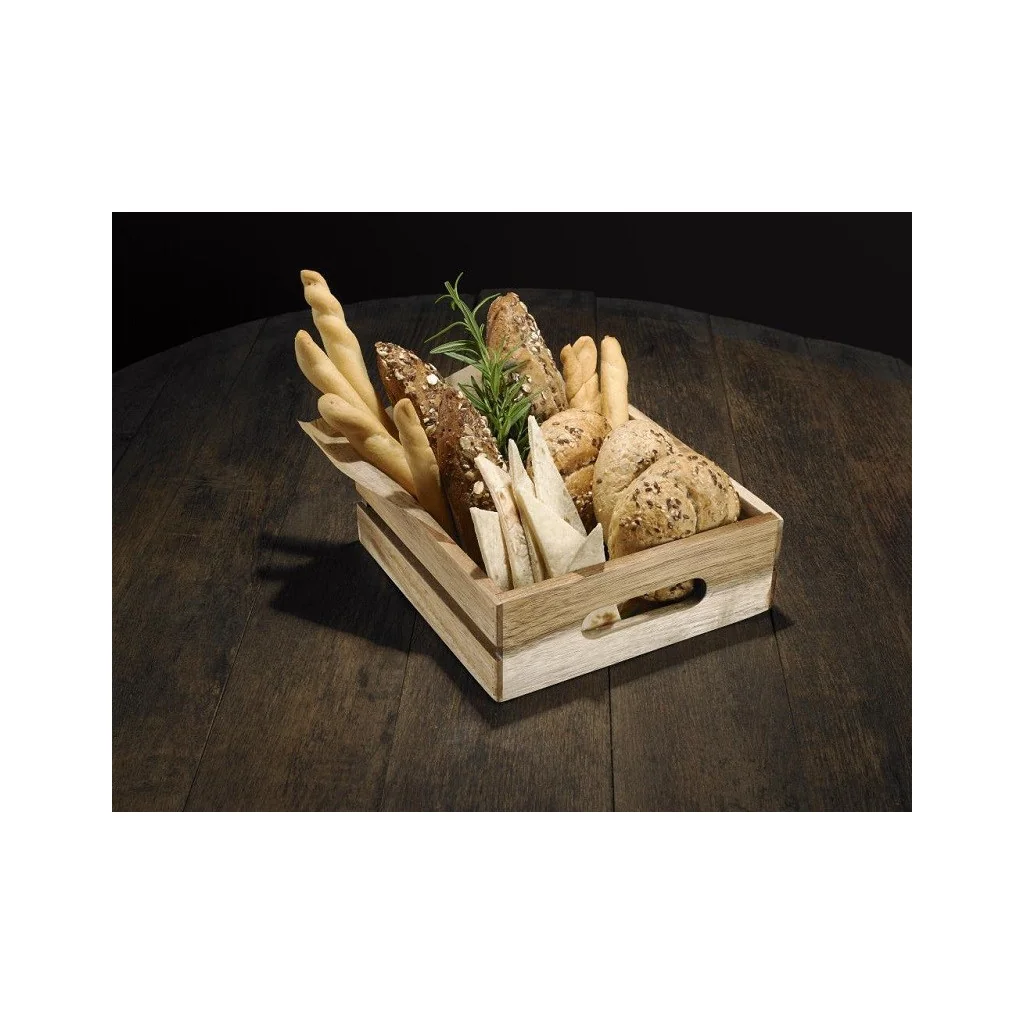 Cassetta Acacia 20x20x7 cm Leone