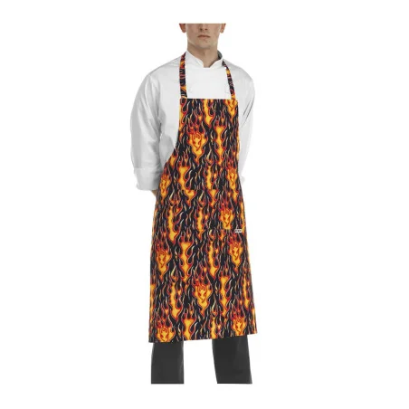 Grembiule Pettorina Flames Egochef