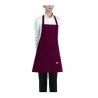 Grembiule Pettorina Short Bordeaux Egochef