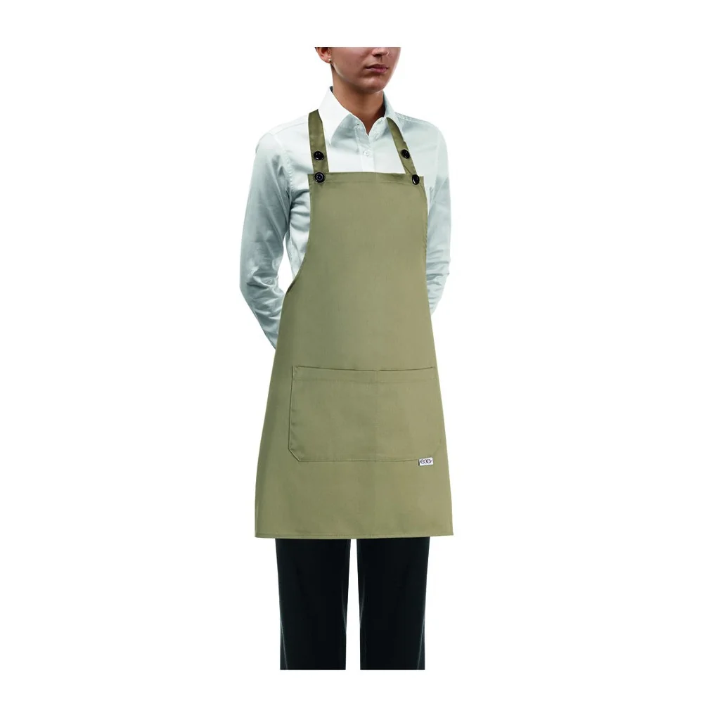 Grembiule Pettorina Short Kaki Egochef
