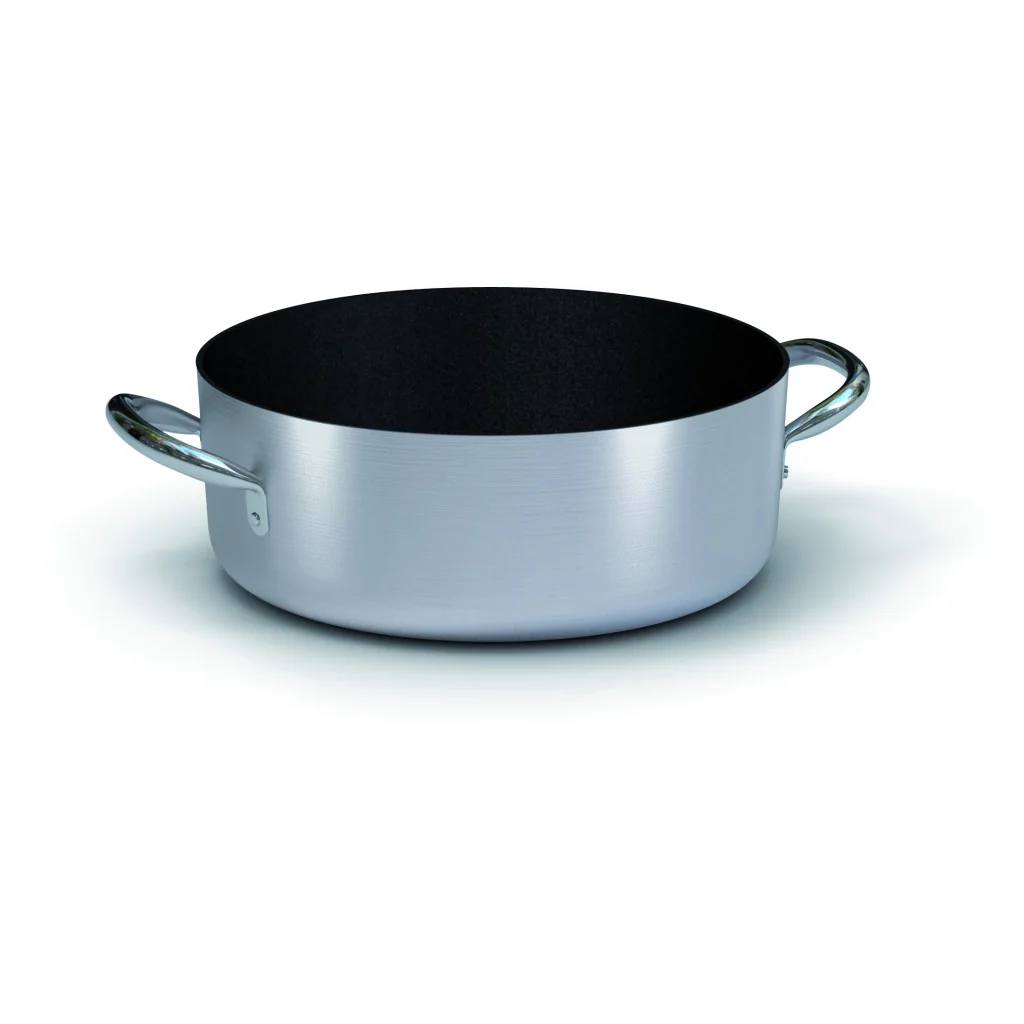 Casseruola Alluminio Bassa Antiaderente con 2 Maniglie Ballarini