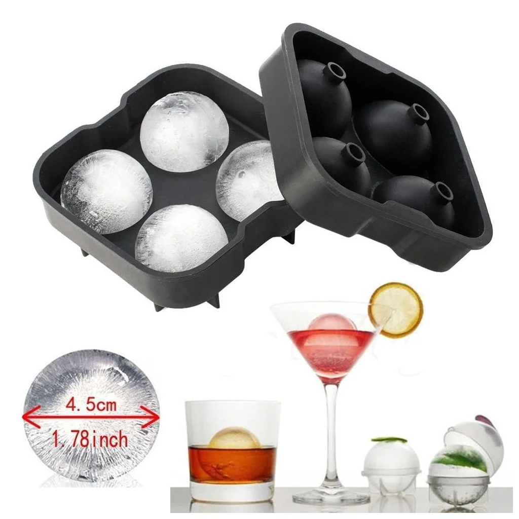 Stampo Ghiaccio Silicone Sfera 4,5 Cm The Bars