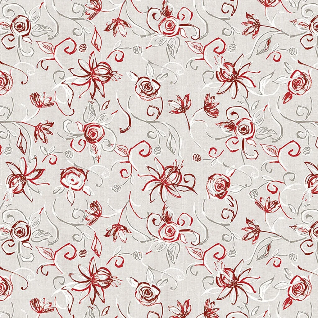 Tovaglie Nancy Rosse Spunlaid 100x100 cm 20 pz Ventidue