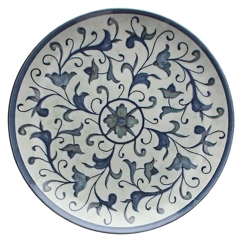 Piatto Dessert Coupe Blue 20 cm TOGNANA