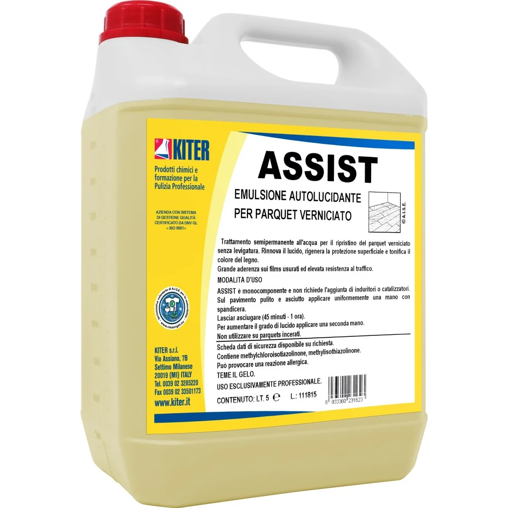 Assist Emulsione Autolucidante Parquet 5 lt KITER