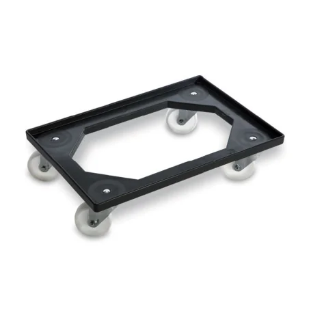 Carrello X Box Cassette Service Grigliato C/ruote GIGANPLAST
