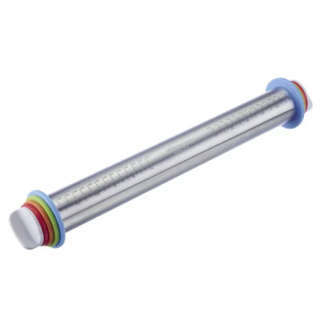 MATTARELLO ACCIAIO INOS REGOL+DISCHI PP 43,5 CM