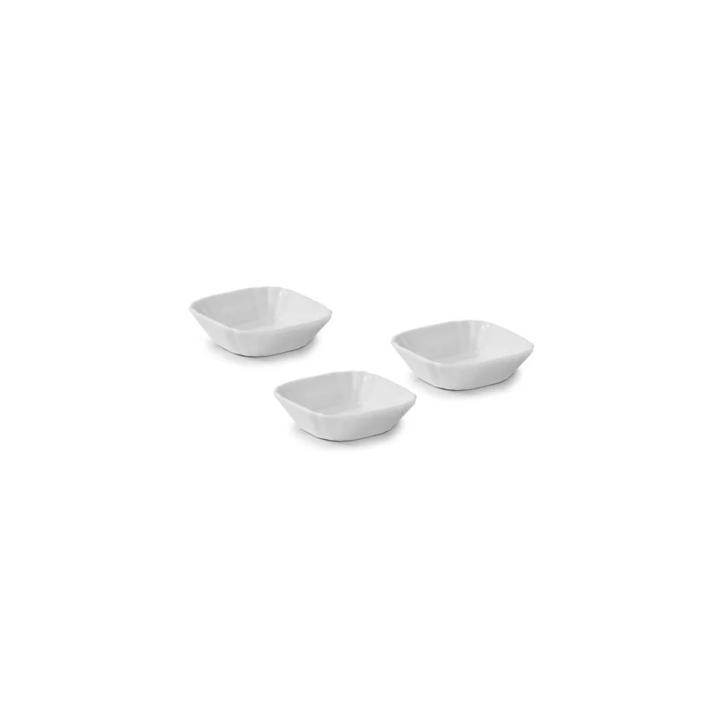 Coppetta Frisè Quadrata Bianca 6,5 cm LE NOUVEAU COQ