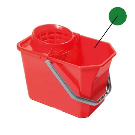 Secchio Comfort Verde Con Strizzino VDM