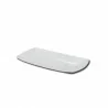 Vassoio Tokio Bianco 25x14 cm Porcellana Saturnia