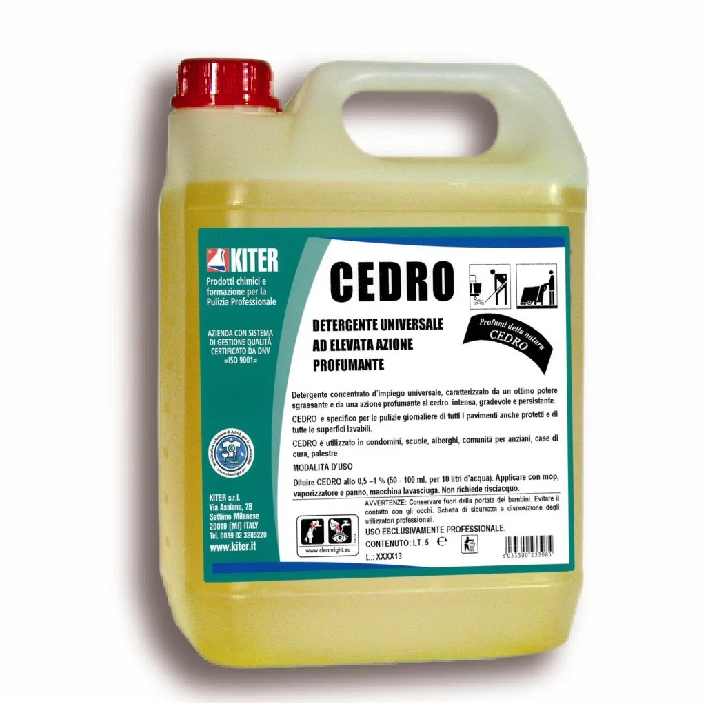Detergente Universale per Pavimenti Cedro da 5 lt Kiter