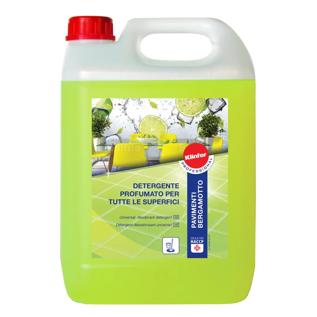 Detergente per Pavimenti Bergamotto da 5 lt Klinfor