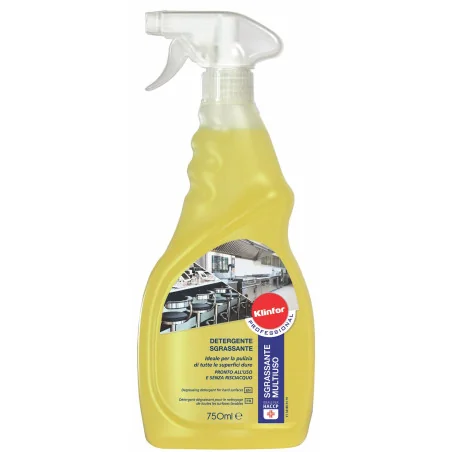 Detergente Sgrassatore Multiuso 750 ml per tutte le Superfici Klinfor