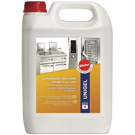 Detergente Sgrassatore Unigel per Cappe e Forni da 5 kg Klinfor