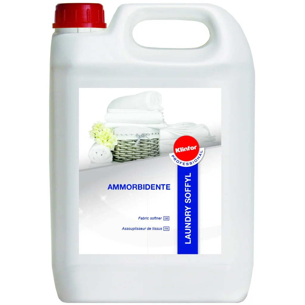 Detergente Ammorbidente Lavatrice Professionale Laudry Soffly 5kg Klinfor