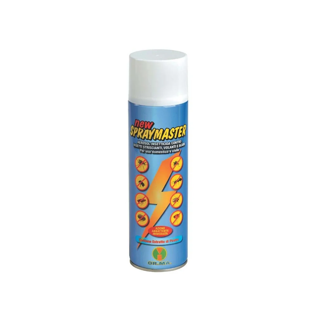 Insetticida Acaricida SprayMaster 500 ml per Volanti e Striscianti Orma