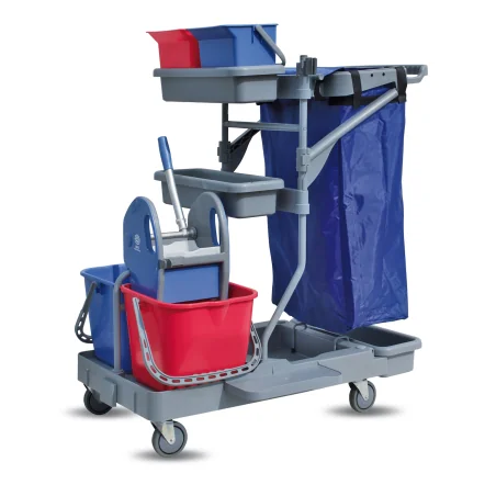Carrello Pulizie Multiuso Storace 105 con Strizzatore IPC Tools