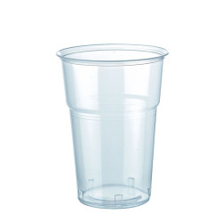 Bicchiere Bevande Kristal Trasparente 200 cc al Bordo 50 pz Bibo