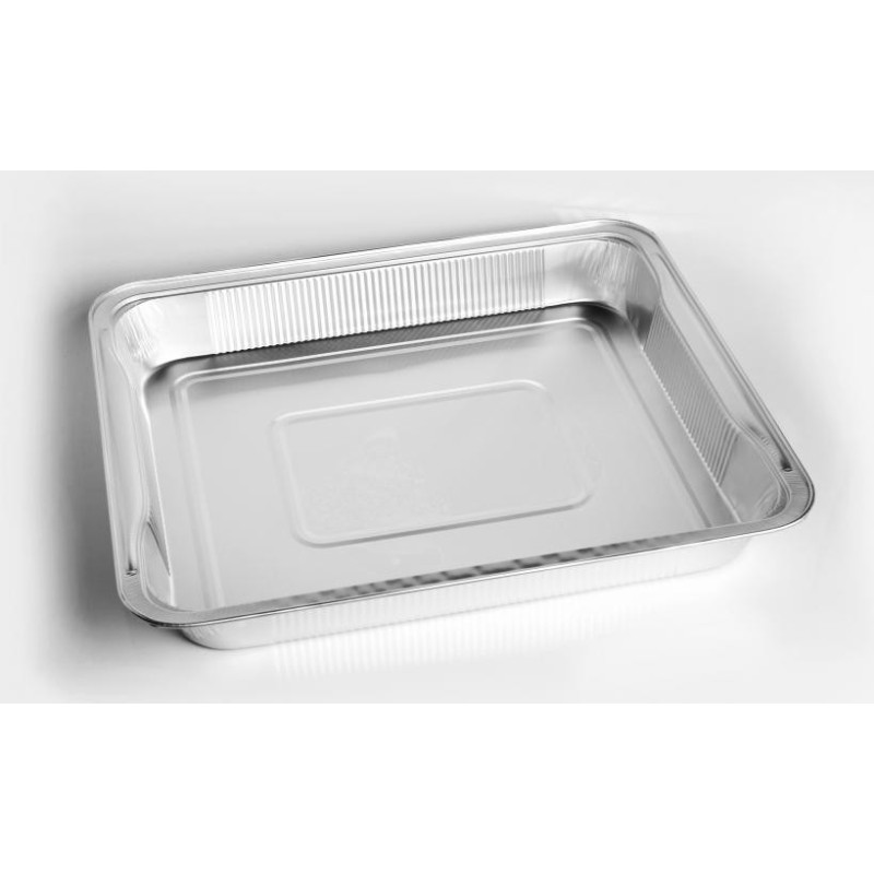 Vaschette Alluminio per Alimenti 12 Porzioni G 40x34x5 cm 40 pz