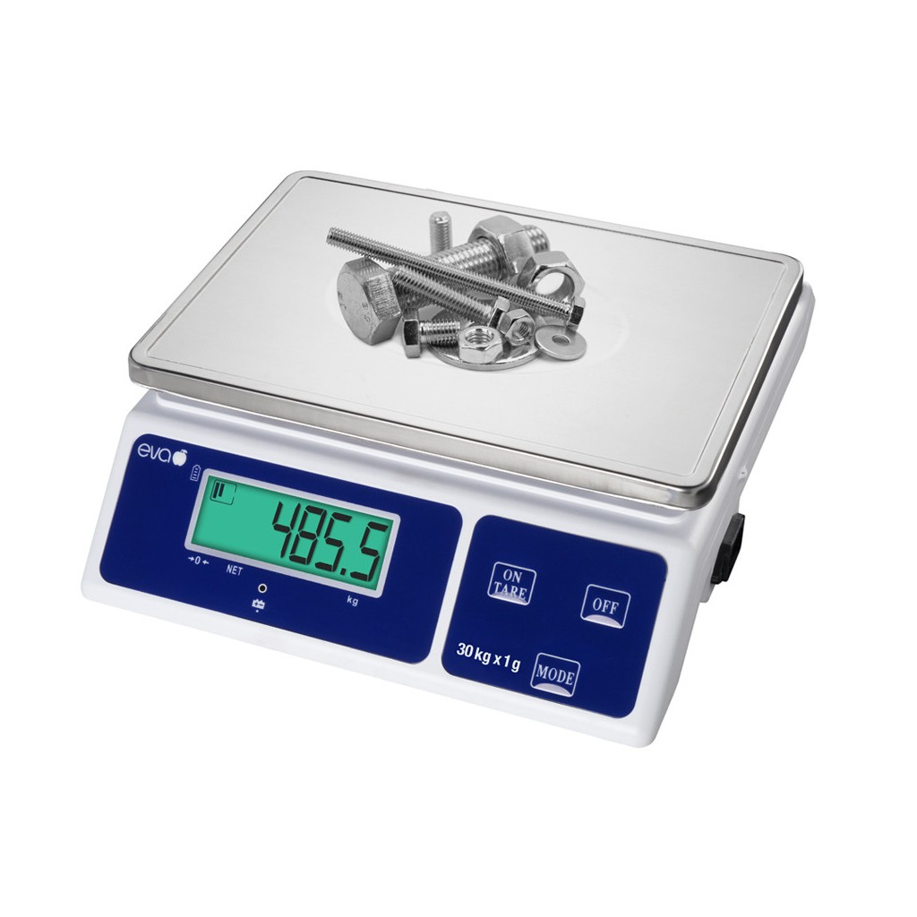 Bilancia Pesapacchi Digitale 30 kg Divisione 1 gr 9901 Eva Collection