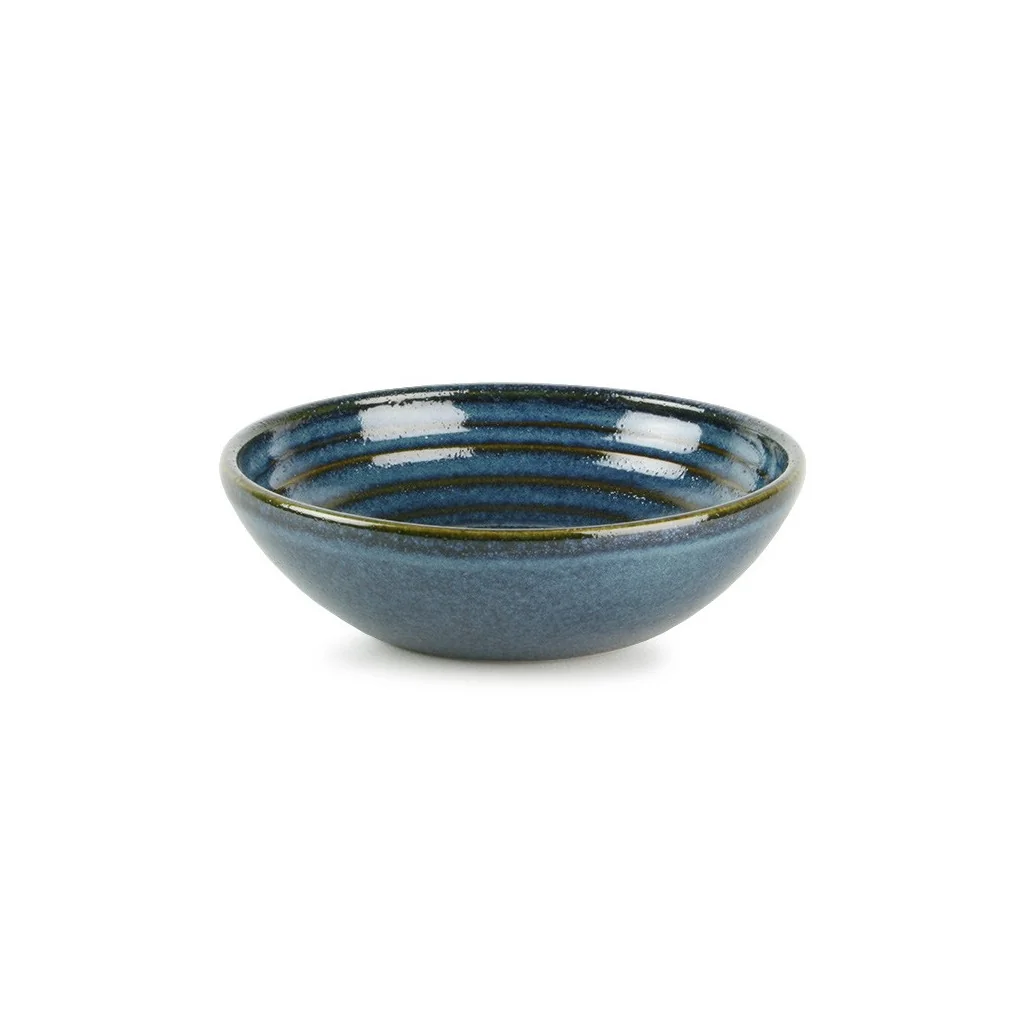 Coppetta Porcellana Bassa Blu Bit on The Side 11,3x3,5 cm Churchill
