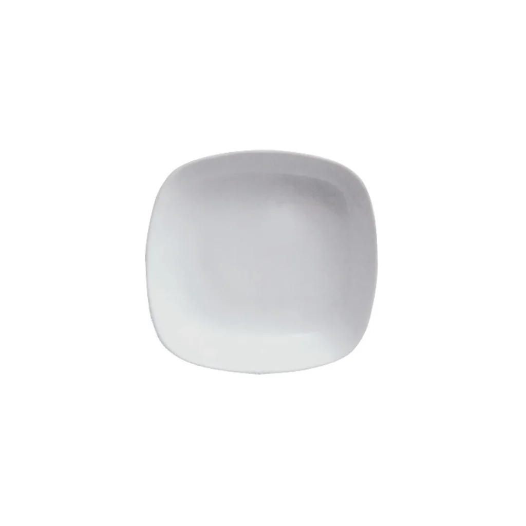 Insalatiera Porcellana Bianca Quadrata Mimoza 21x21 cm Gural
