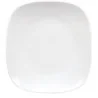 Piatto Frutta Mimoza Bianco in Porcellana 18x18 cm Gural
