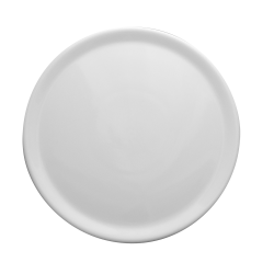 Piatto Pizza Bianco in Porcellana Ø 33 cm Lubiana