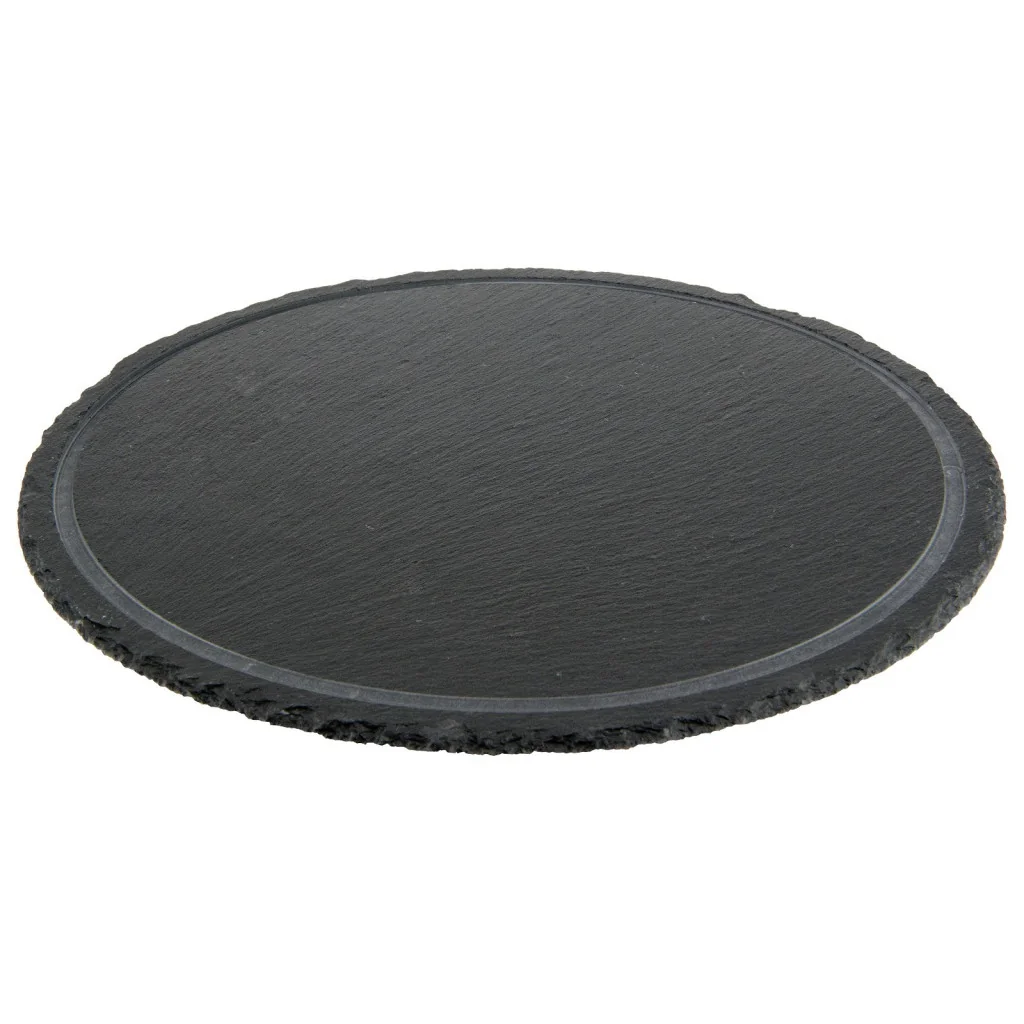 Piatto Tondo in Ardesia Naturale Ø 33 cm Ilsa