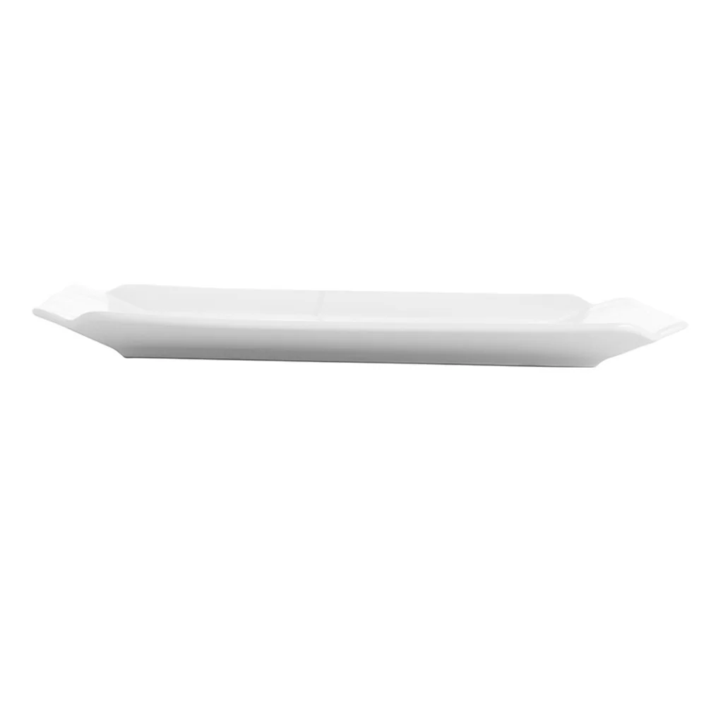 Piatto Dessert Napoli Bianco in Porcellana 15x15 cm Gural