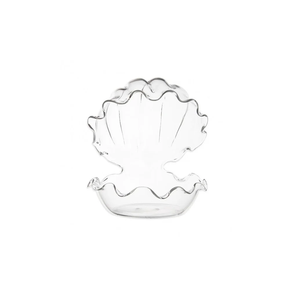 Piatto Ostrica Gourmet in Vetro 12x13 cm 100% Chef