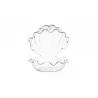 Piatto Ostrica Gourmet in Vetro 12x13 cm 100% Chef