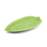 Piatto Foglia Verde in Melamina 45x24 cm Sambonet Paderno