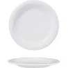 Piatto Piano X-Tanbul Bianco in Porcellana Ø 27 cm Gural