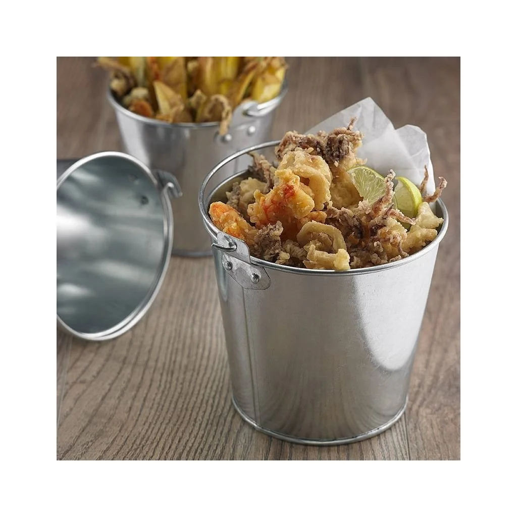 Secchiello Latta Ø 13 cm per Fritture Leone