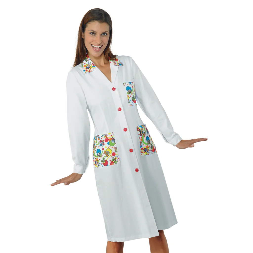 Camice Smile Bianco Isacco