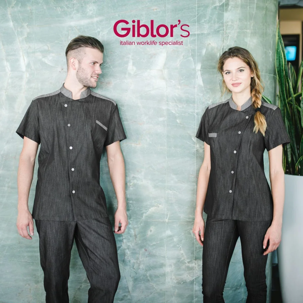 Giacca Achille Jeans Nero Giblor's