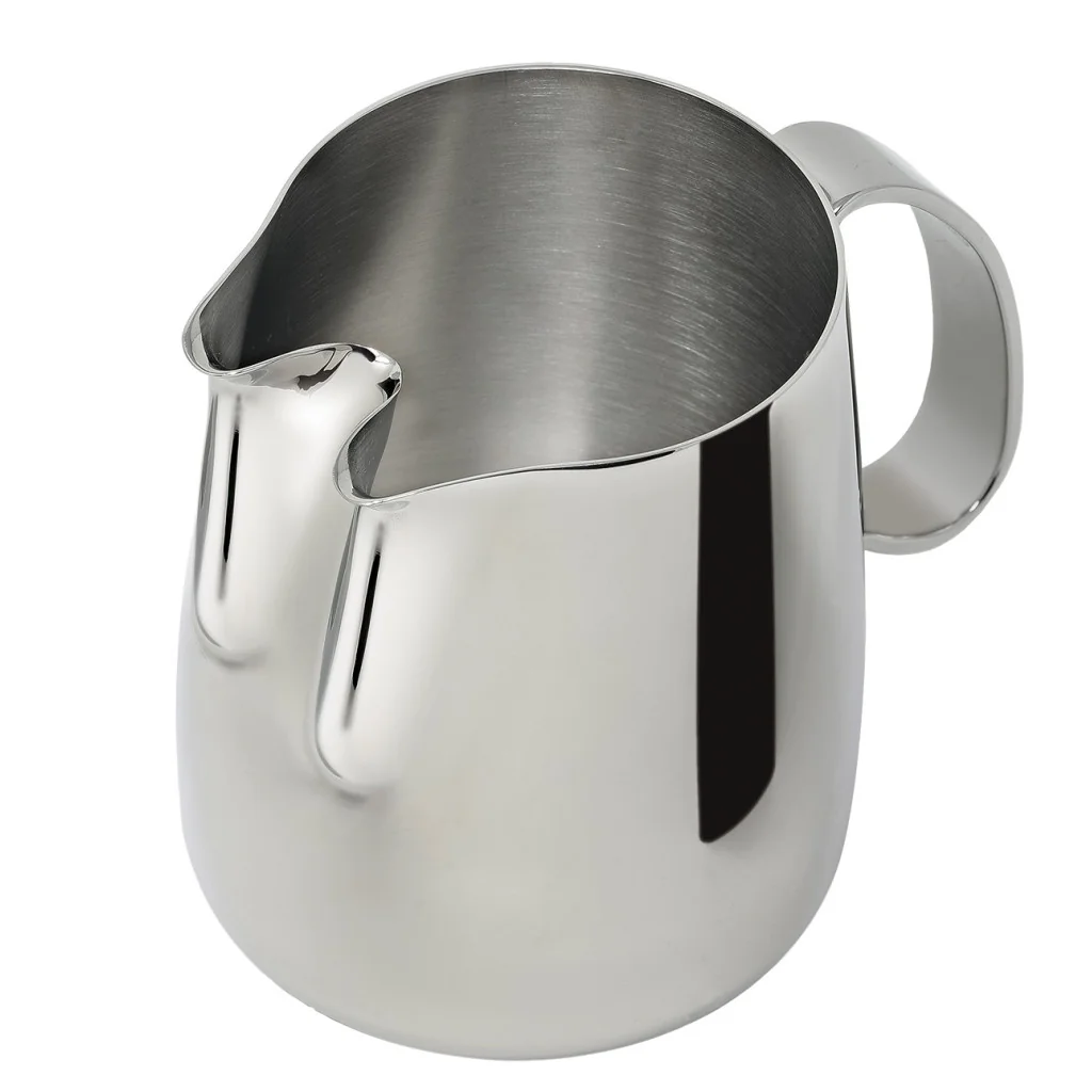 Lattiera Revolution 2 Becchi Paralleli 6 Tazze in Acciaio Inox Ilsa