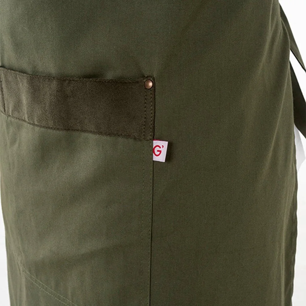 Grembiule Ryan Verde Militare Giblor's