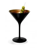 Set 6 Calici Cocktail Olympic Nero Rame 24 cl Stölzle