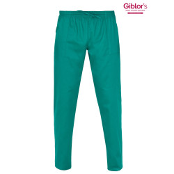 Pantalone Unisex Rodi Verde in Misto Cotone Giblor's