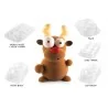 Kit 5 Stampi Cioccolato Renna Rudolf Silikomart