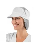 Cappello Charly Con Rete Extra Bianco Isacco
