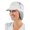 Cappello Charly Con Rete Extra Bianco Isacco