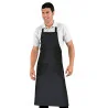 Grembiule Cuoco Pettorina Nero Big 96x105 cm Isacco