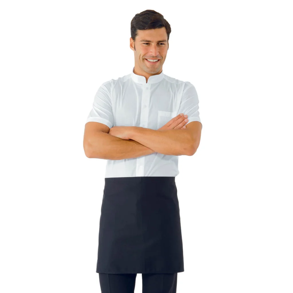 Grembiule Vita Nero 70x46 cm Isacco