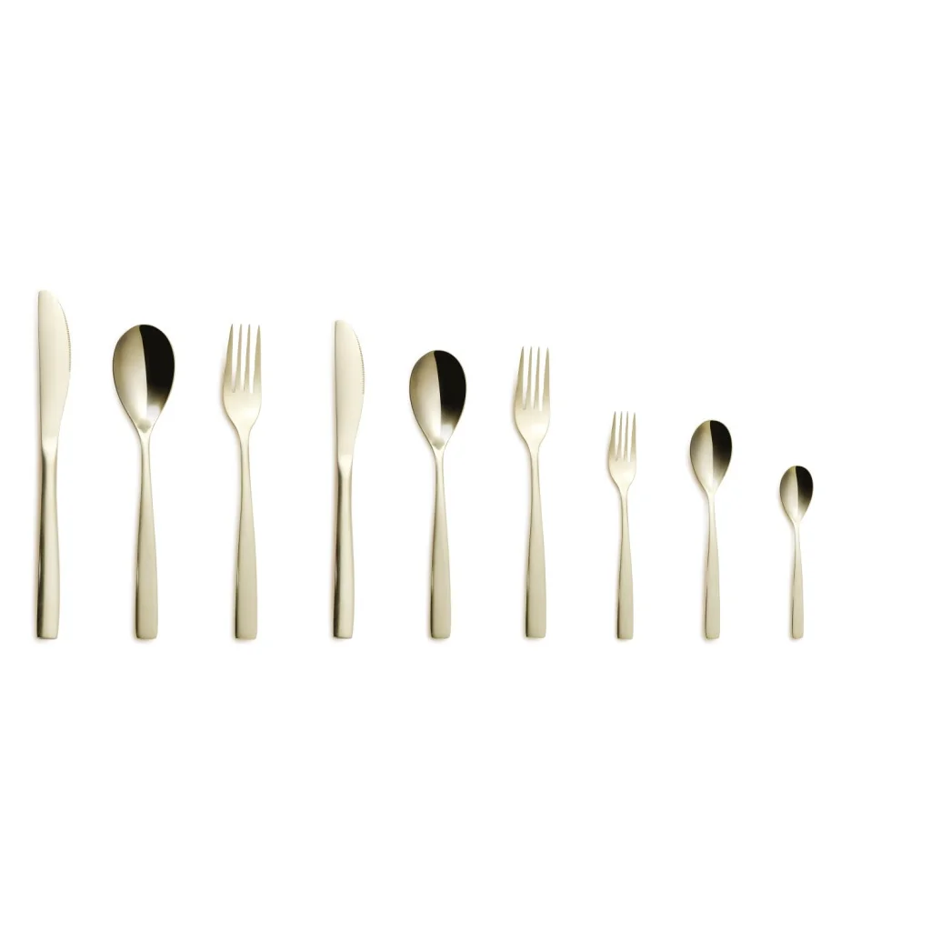 Set 12 Forchette Dolce BCN Champagne Comas