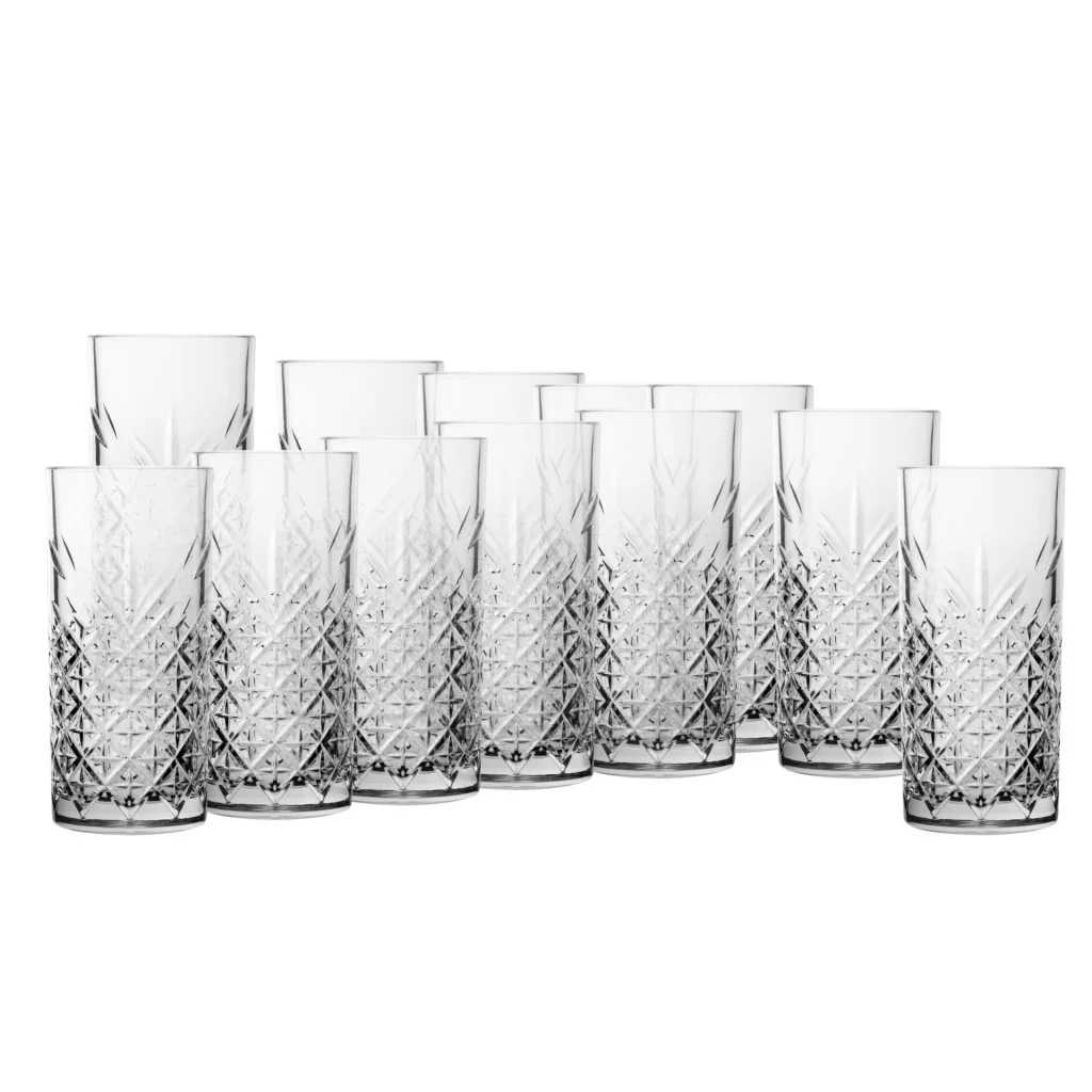 Set 12 Bicchieri Long Drinks Timeless 36,5 cl Pasabache