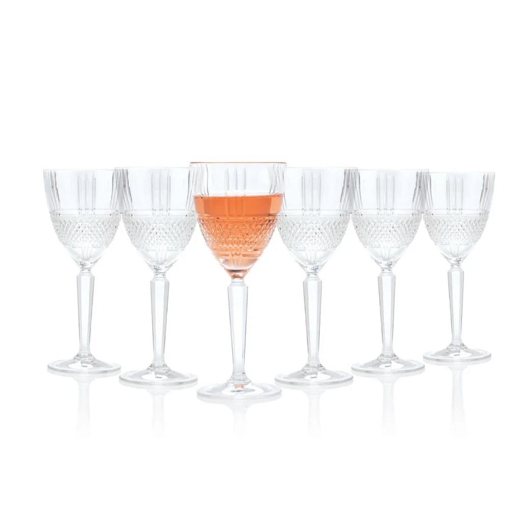 Set 6 Calici Brillante 2 Acqua 29 cl RCR